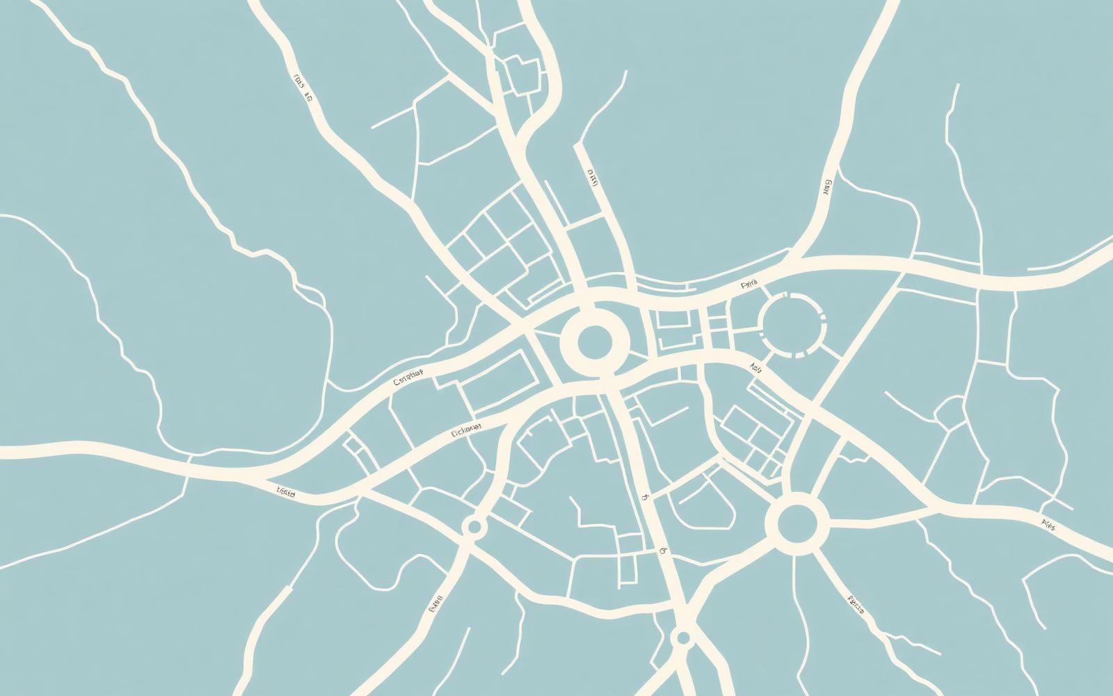 Family map with safe zones